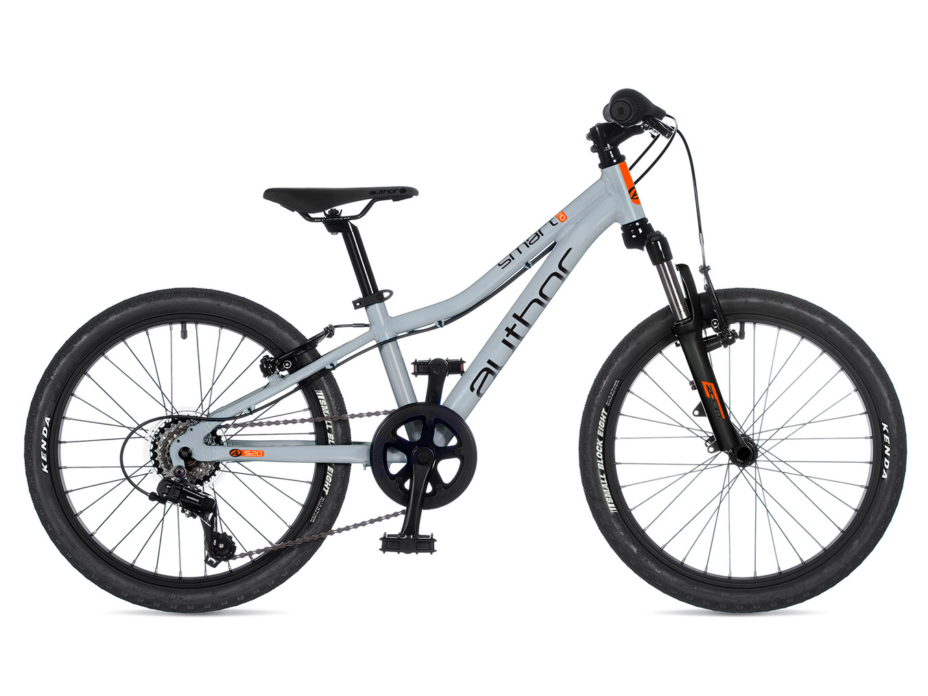 Bicykel Author Smart 20 šedý-čierny 2026