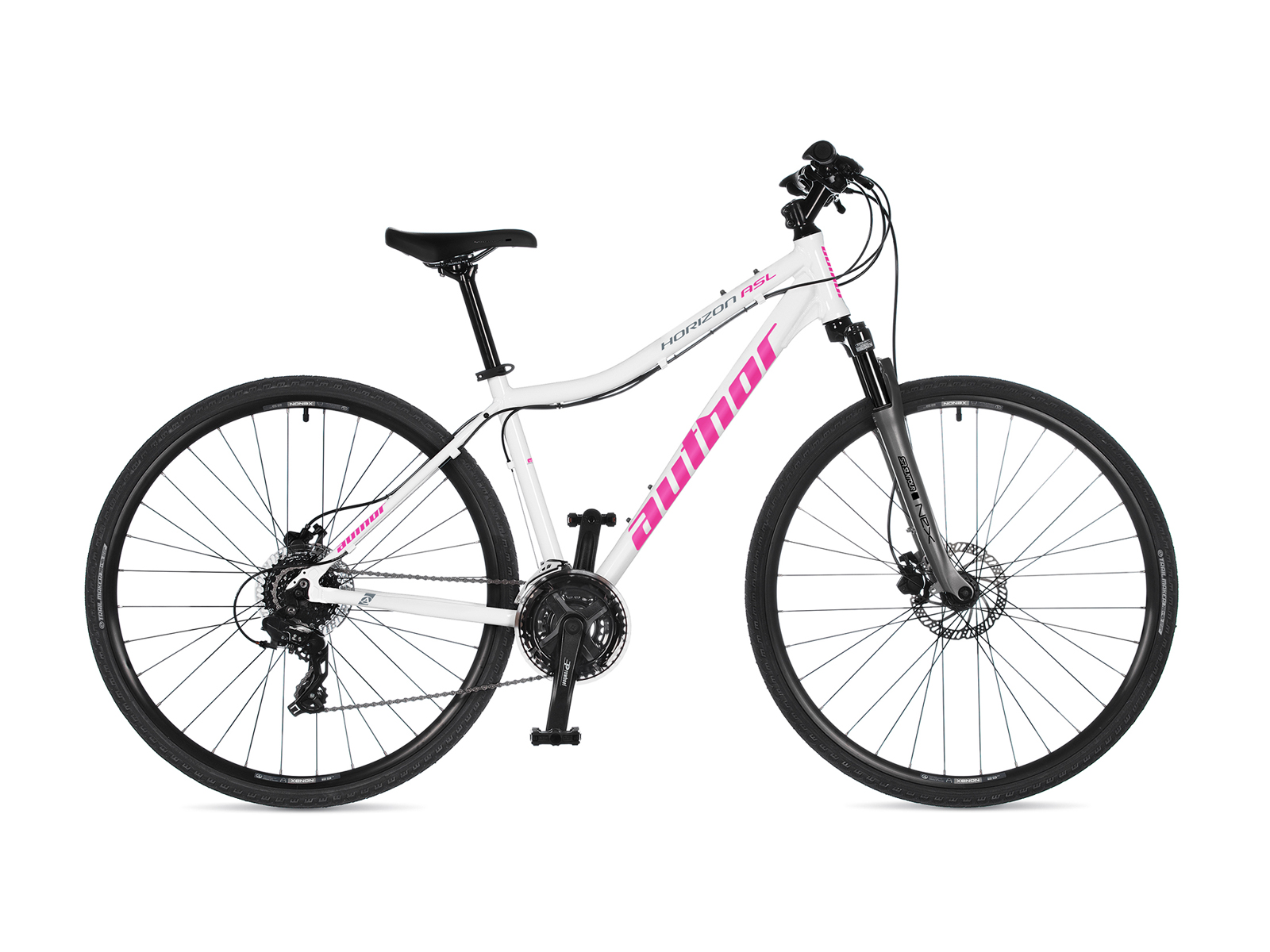 Bicykel Author Horizon ASL biely 2026