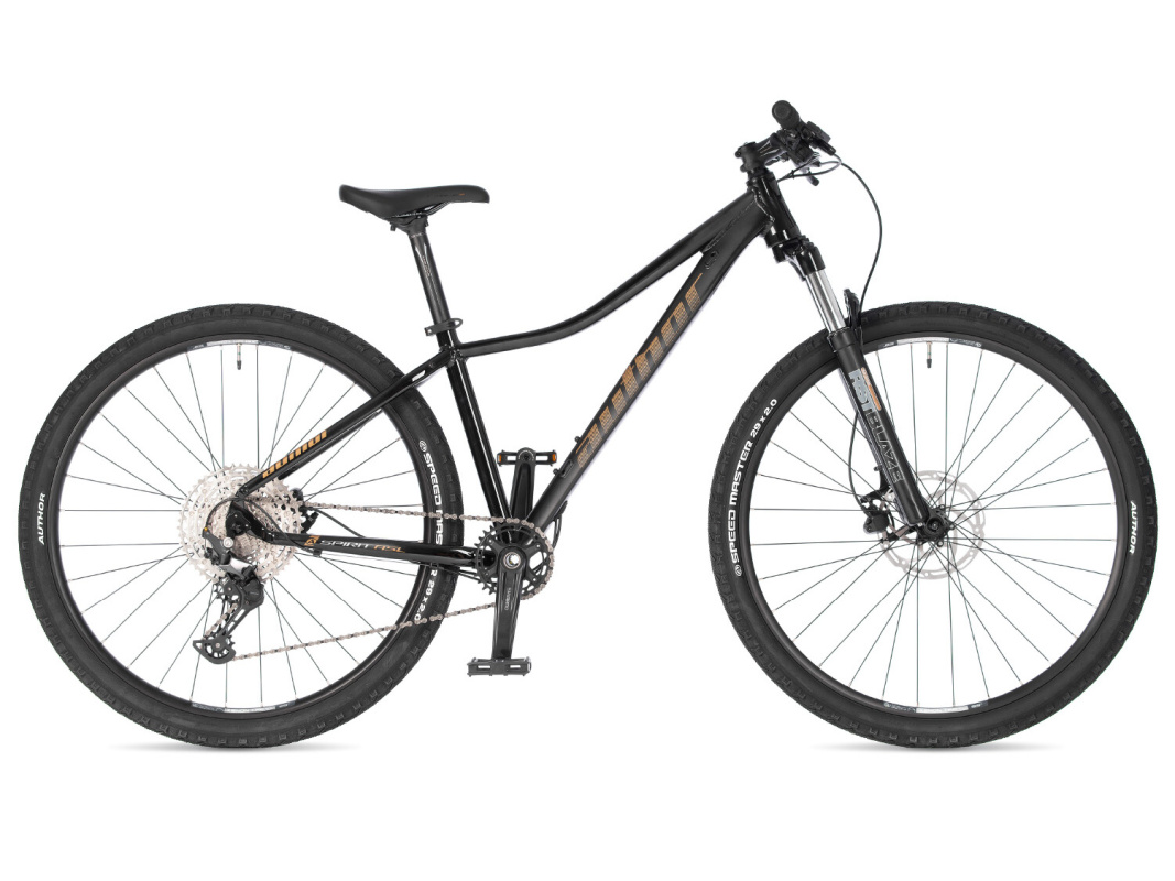 Bicykel Author Spirit ASL čierny 2025