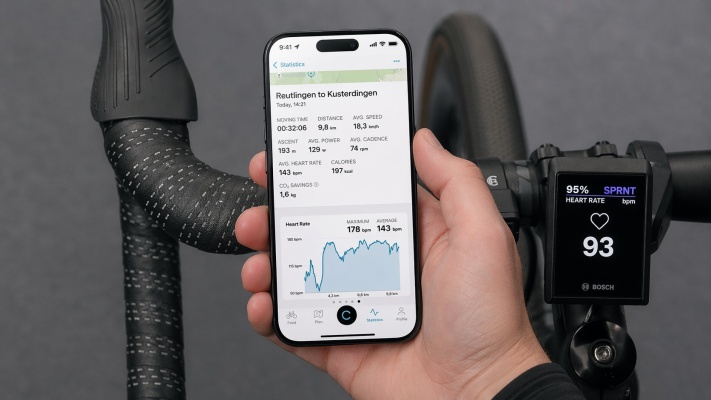 Bosch Heart rate statistic