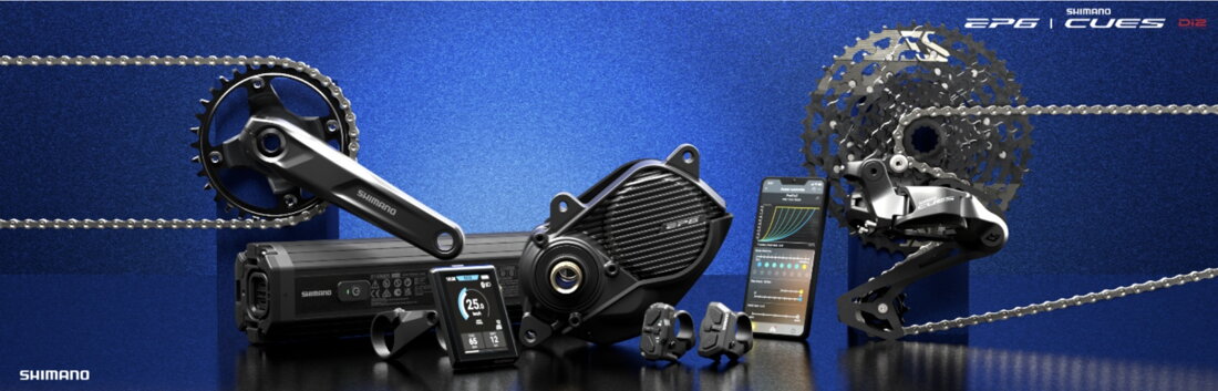 Shimano EP6 pohon na elektrobicykle