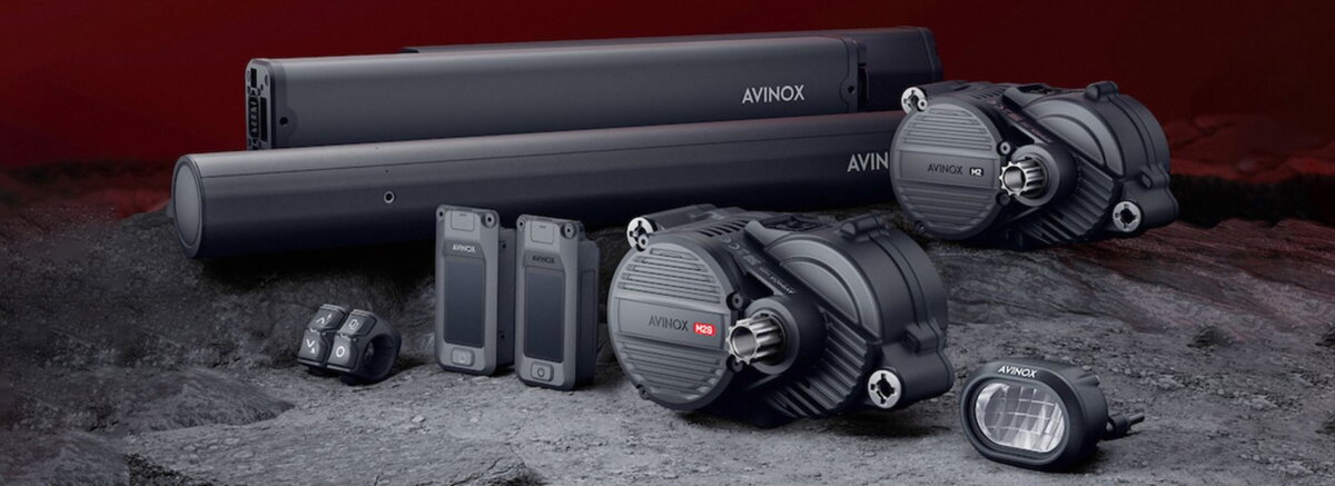 Pohon elektrobicyklov Avinox M2S