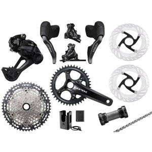 Shimano GRX Di2 komponenty