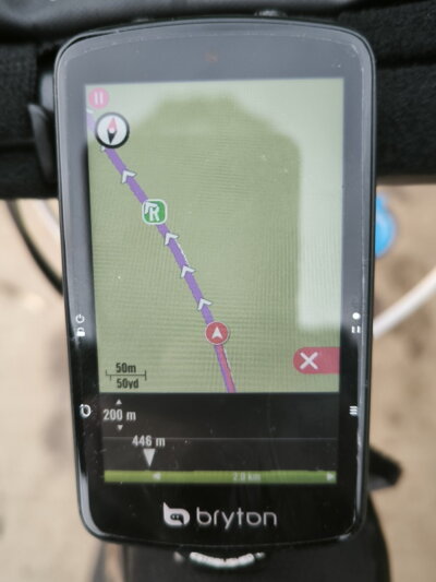 Bryton skupinová jazda