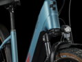 Elektro bicykel Cube Nuride Hybrid Performance 625 Allroad metalblue-red 2024
