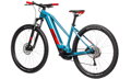 Elektro bicykel Cube Reaction Hybrid Performance 500 trapeze blue-red 2021
