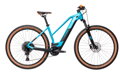 Elektro bicykel Cube Reaction Hybrid Pro 625 trapeze petrol-orange 2021