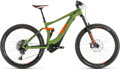 Elektro bicykel Cube Stereo Hybrid 140 Race green 2019