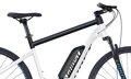 Elektro bicykel Ghost Hyb Square Cross B2.9 white 2018