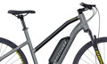 Elektro bicykel Ghost Hyb Square Cross B2.9 Lady grey 2018