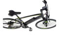Elektro bicykel Leader Fox Barnet čierny-zelený 2019