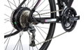 Elektro bicykel Leader Fox Barnet Lady čierny-fialový 2019