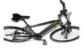 Elektro bicykel Leader Fox Bend čierny zelený 2020