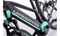 Elektro bicykel Leader Fox Bend Lady čierny-tyrkysový 2019