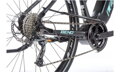 Elektro bicykel Leader Fox Bend Lady čierny 2020