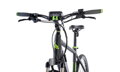 Elektro bicykel Leader Fox Bend sivy-zelený 2018