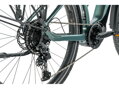 Elektro bicykel Leader Fox Saba Lady oceľovozelený 2024
