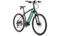 Elektro bicykel Leader Fox Exeter čierny zelený 2020