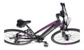 Elektro bicykel Leader Fox Exeter Lady čierny-fialový 2019