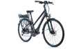 Elektro bicykel Leader Fox Hasuda Lady čierny-modrý 2018
