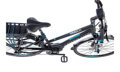 Elektro bicykel Leader Fox Hasuda Lady čierny-modrý 2018