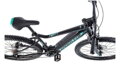 Elektro bicykel Leader Fox Kent 27,5 čierny zelený 2020