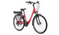 Elektro bicykel Leader Fox Latona červený 2019