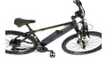 Elektro bicykel Leader Fox Swan 27 čierny-zelený 2018