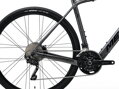 Elektro bicykel Merida eSilex 400 tmavostrieborný 2023