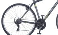Bicykel Author Compact šedý 2018
