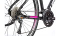 Bicykel Leader Fox Toscana Lady čierny-fialový 2019