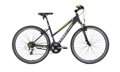 Bicykel Leader Fox Viatic Lady šedý-žltý 2017