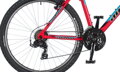 Bicykel Author Outset červený čierny 2020