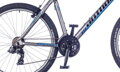 Bicykel Author Outset strieborný 2016