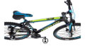 Bicykel Leader Fox Factor black-blue 2018