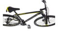 Bicykel Leader Fox Esent 29 čierny-žltý 2019