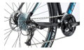 Bicykel Leader Fox Sonora 29 čierny-modrý 2021