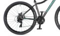 Bicykel Author Rival ASL 27 strieborný-zelený 2023