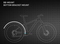 Blatníky Cube Acid 65 MTB-29 BB-mount