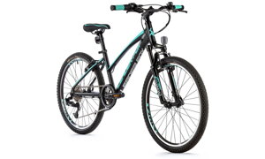 Bicykel Leader Fox Spider Girl čierna-zelená 2022