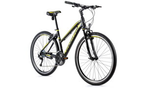 Bicykel Leader Fox Daft Lady čierny-žltý 2021