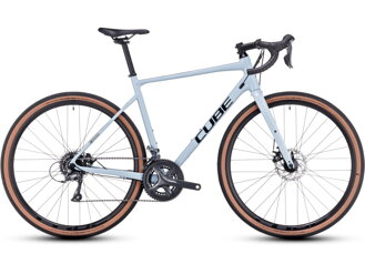 Bicykel Cube Nuroad skygrey-black 2023