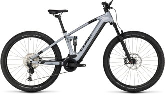 Elektro bicykel Cube Stereo Hybrid 120 Race 750 polarsilver-black 2023