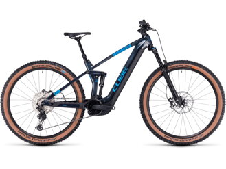 Elektro bicykel Cube Stereo Hybrid 140 HPC SLX 750 liquidblue-blue 2023