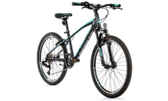 Bicykel Leader Fox Spider Boy čierny-zelený 2022
