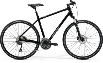 Bicykel Merida Crossway 300 čierny 2023