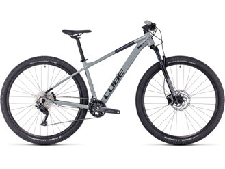 Bicykel Cube Attention grey-black 2023