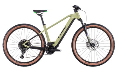 Elektro bicykel Cube Reaction Hybrid EXC 750 green-flashgreen 2022