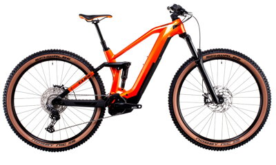 Elektro bicykel Cube Stereo Hybrid 140 HPC Pro 625 sparkorange-black 2022