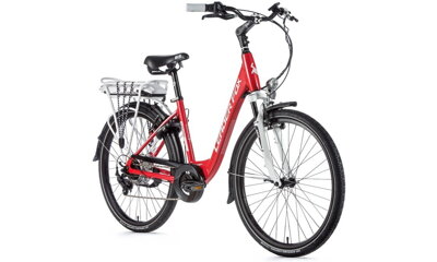 Elektro bicykel Leader Fox Latona červený 2020